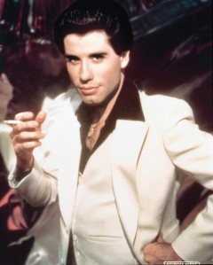 John Travolta Saturday Night Fever White Suit V&A